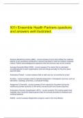   501r Ensemble Health Partners questions and answers well illustrated.