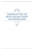 Samenvatting tussentoets bestuur en beleid, boek de bestuurlijke kaart van Nederland