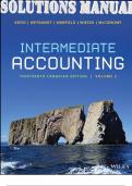  Intermediate Accounting, Volume 2, 13th Canadian Edition by Donald Kieso, Jerry Weygandt, Terry Warfield, Wiecek, and McConomy.  (GET DOWNOAD LINK FOR All Chapters 13- 23 Plus Appendix)