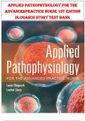 Test Bank  For Applied Pathophysiology for the Advanced Practice Nurse 1st Edition | Fully covered
