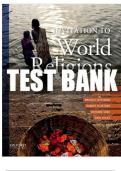  Invitation to World Religions 3rd Edition Brodd Test Bank