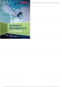 Test Bank For Business Mathematics in Canada  9Th Edition By Jerome 