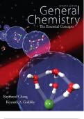General Chemistry The Essential Concept 7Th Edition Raymond By Chang - Test Bank