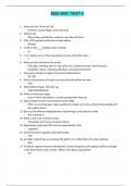 NSG 6001 TEST 4 - QUESTIONS AND ANSWERS