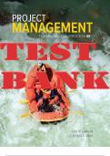 Project Management The Managerial Process 8th Edition Test Bank