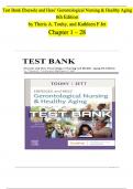TEST BANK For Ebersole and Hess Gerontological Nursing and Healthy Aging 6th Edition by Touhy| Complete Chapter's 1 - 28 | 100 % Verified