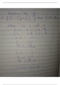 Mathematics notes 