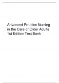 Advanced Practice Nursing in the Care of Older Adults 1st Edition Test Bank.pdf