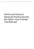 Hamric and Hanson's Advanced Practice Nursing 6th Edition Tracy O'Grady Test Bank.pdf