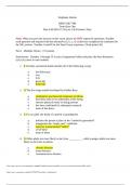 BEHS 380 Term Quiz 1 Distinction level solution guide 