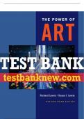 Test Bank For The Power of Art, Revised - 3rd - 2019 All Chapters - 9781337555555