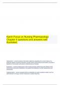 Karch Focus on Nursing Pharmacology verified package with complete packs.