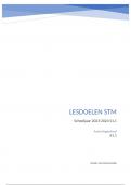 LESDOELEN STM S1.1, 8.2 mee gehaald
