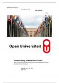 Beknopte samenvatting Internationaal recht Nollkaemper, Schakelzone recht, Open Universiteit, , inclusief verplichte jurisprudentie
