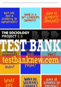Test Bank For Sociology Project 2.5, The: Introducing the Sociological Imagination 2nd Edition All Chapters - 9780134631950