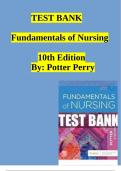 Test Bank For Fundamentals Of Nursing 10th Edition Potter Perry