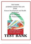 Journey Across the Life Span, 6 th Edition Polan Test Bank Chapter 1: Healthy Lifestyles – Questions With Answers and Rationales
