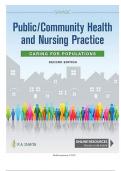 Test Bank For Public / Community Health and Nursing Practice: Caring for Populations, 2nd Edition, Christine L. Savage||ISBN NO:10,0803677111||ISBN NO:13,978-0803677111||All Chapters||Complete Guide A+