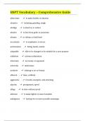 HSPT Vocabulary – Comprehensive Guide 