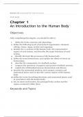 Biology 235 Humana anatomy and physiology Study Guide
