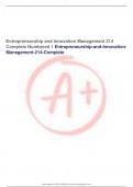 Latest Entrepreneurship-and-Innovation- Management-214-Complete (2023-2024)