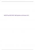 NAVLE Prep 2023-2024 /468 Questions and Answers (A+)