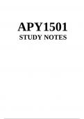 APY1501 STUDY NOTES
