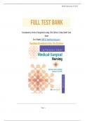 Test Bank For Introductory Medical-Surgical Nursing 12th Edition by Barbara Kuhn Timby, Nancy E. Smith||ISBN NO:10,9781496351333||ISBN NO:13,978-1496351333||All Chapters||Complete Guide A+
