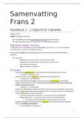 Samenvatting Frans 2 - Basiskennis