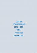 Ati Rn Pharmacology 2019 proctored Exam 2023 Ati Rn Pharmacology 2019 proctored Exam 