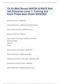 Ch.23 (Mail Server) RHCSA & RHCE Red Hat Enterprise Linux 7: Training and Exam Preparation Guide 2023/2024