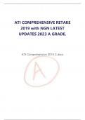 Bundle For ATI Comprehensive Predictor Exam 