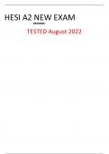HESI A2 NEW EXAM READING TESTED August 2022