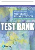 Test Bank For Introduction to Audiologic Rehabilitation 7th Edition All Chapters - 9780137411955