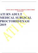 ATI RN ADULT MEDICAL SURGICAL PROCTORED EXAM 2019 ATI RN ADULT MEDICAL SURGICAL PROCTORED EXAM 2019 ATI RN ADULT MEDICAL SURGICAL PROCTOREDEXAM 2019 • RN VATI Adult Medical Surgical 2019 CLOSE Q ue sti on90 loa de drati onal s prov i de d Question: 90 of 