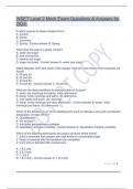 WSET Level 2 Mock Exam Questions & Answers for 2024..