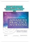 Test Bank For Advanced Practice Nursing 6th Edition Hamric and Hanson's