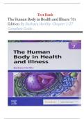 Human Body in Health and Illness 7th Edition By Barbara Herlihy 