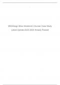 WK2Assgn Elisa Henderick i-Human Case Study Latest Update 2023-2024 Already Passed