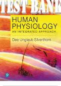 TEST BANK & SOLUTIONS MANUAL for Human Physiology An Integrated Approach 8th Edition.