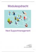 Next Supportmanagement | moduleopdracht Schoevers/NCOI | cijfer: 7