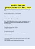 psyc 1001 final exam Questions and Answers 100% Correct