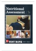 NUTRITION ASSSESMENT 7EDITION TEST BANK BY DAVID C. NIEMAN