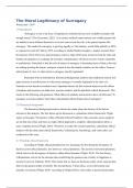 Essay Moral Limits -  Principles of Economics and Business 2 (6011P0212Y) 