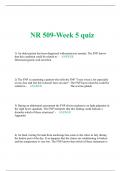 NR 509-Week 5 quiz 2023/2024