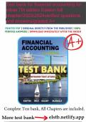 Test bank for financial accounting for mbas 7th edition easton full chapter