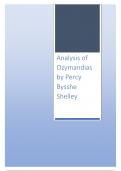 IEB English poetry: Ozymandias by Percy Bysshe Shelley