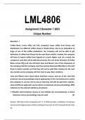 LML4806 Assignment 2 Semester 1 2024