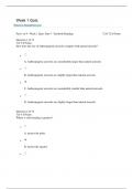  ERSC 180 Week 1 Study Week 1 Quiz Return to Assessment List Part 1 of 4 - Week 1 Quiz: Part I
