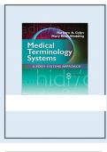 Test bank medical terminology systems a body systems approach 8th edition by barbara a. gylys isbn 9780803658677 / Latest Updated 2024 / Rated A+
